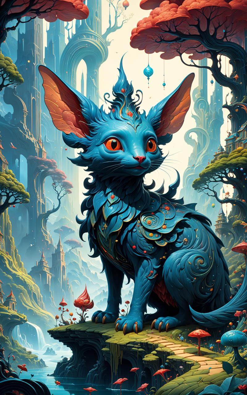 04640-2399391602-Fantastical storybook whimsy creatures, James Jean and Nicolas Party, tiny details, beautiful details, 8k, UHD, trending to arts.png